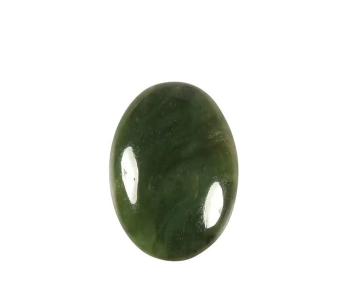 Jade cabochon ovaal 25 x 18 mm Jade cabochon ovaal 25 x 18 mm