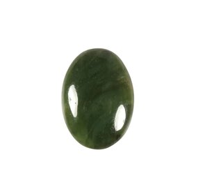 Jade cabochon ovaal 25 x 18 mm Jade cabochon ovaal 25 x 18 mm