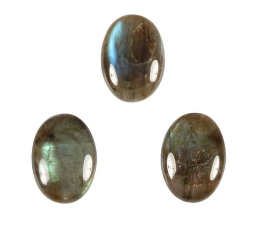 Labradoriet cabochon ovaal 18 x 13 mm Labradoriet cabochon ovaal 18 x 13 mm