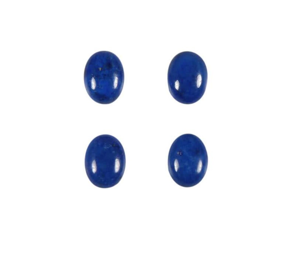 Lapis lazuli cabochon ovaal 8 x 6 mm Lapis lazuli cabochon ovaal 8 x 6 mm
