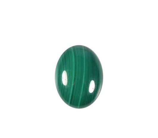 Malachiet cabochon ovaal 16 x 12 mm Malachiet cabochon ovaal 16 x 12 mm