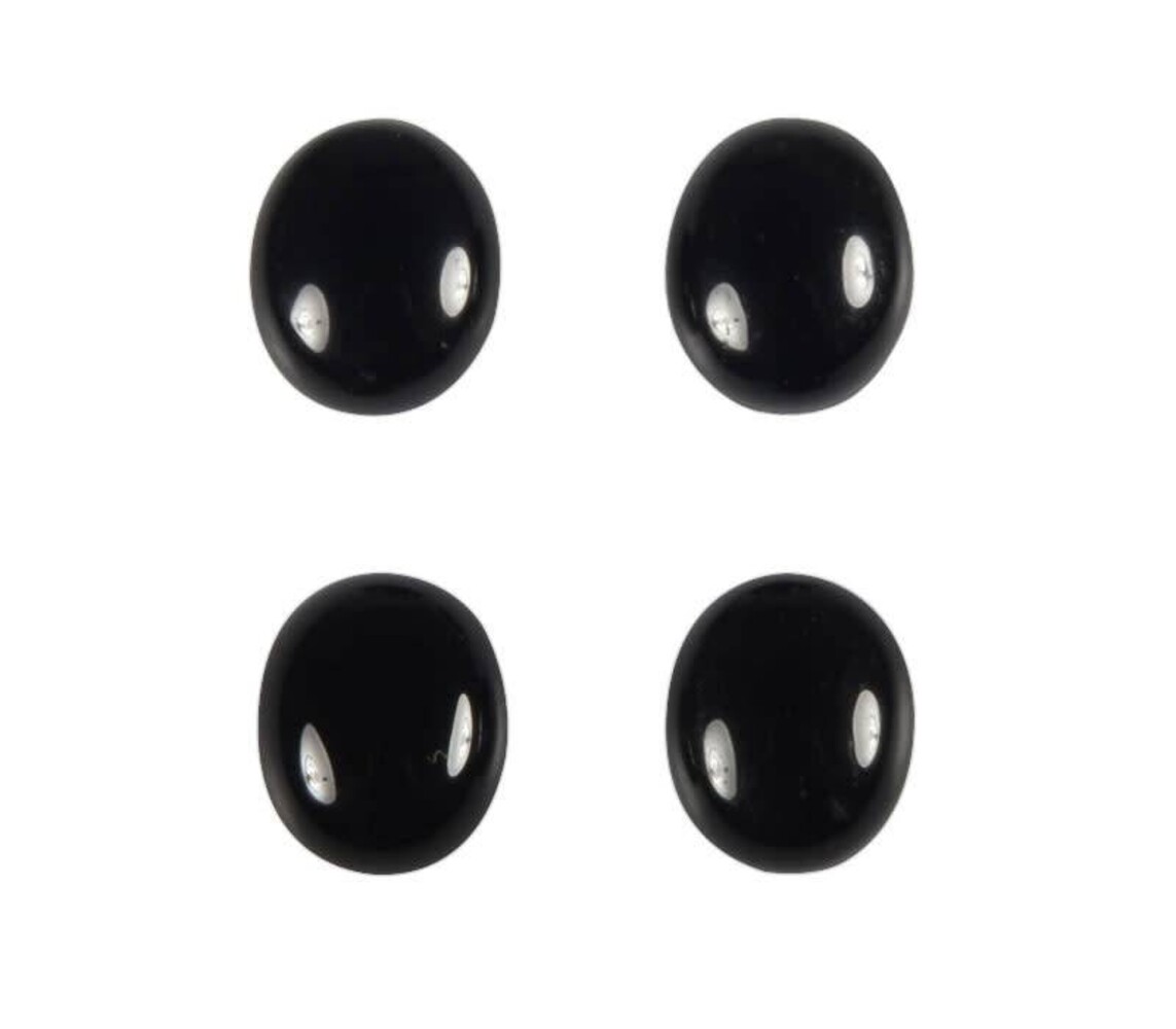 Onyx cabochon ovaal 12 x 10 mm Onyx cabochon ovaal 12 x 10 mm
