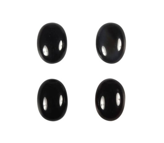 Onyx cabochon ovaal 18 x 13 mm Onyx cabochon ovaal 18 x 13 mm