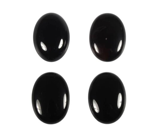 Onyx cabochon ovaal 25 x 18 mm Onyx cabochon ovaal 25 x 18 mm