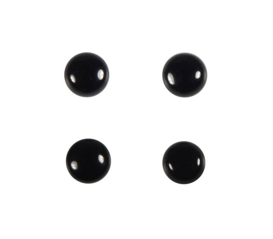 Onyx cabochon rond 6 mm Onyx cabochon rond 6 mm