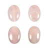 Rozenkwarts cabochon ovaal 25 x 18 mm Rozenkwarts cabochon ovaal 25 x 18 mm