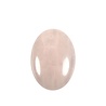 Rozenkwarts cabochon ovaal 25 x 18 mm Rozenkwarts cabochon ovaal 25 x 18 mm