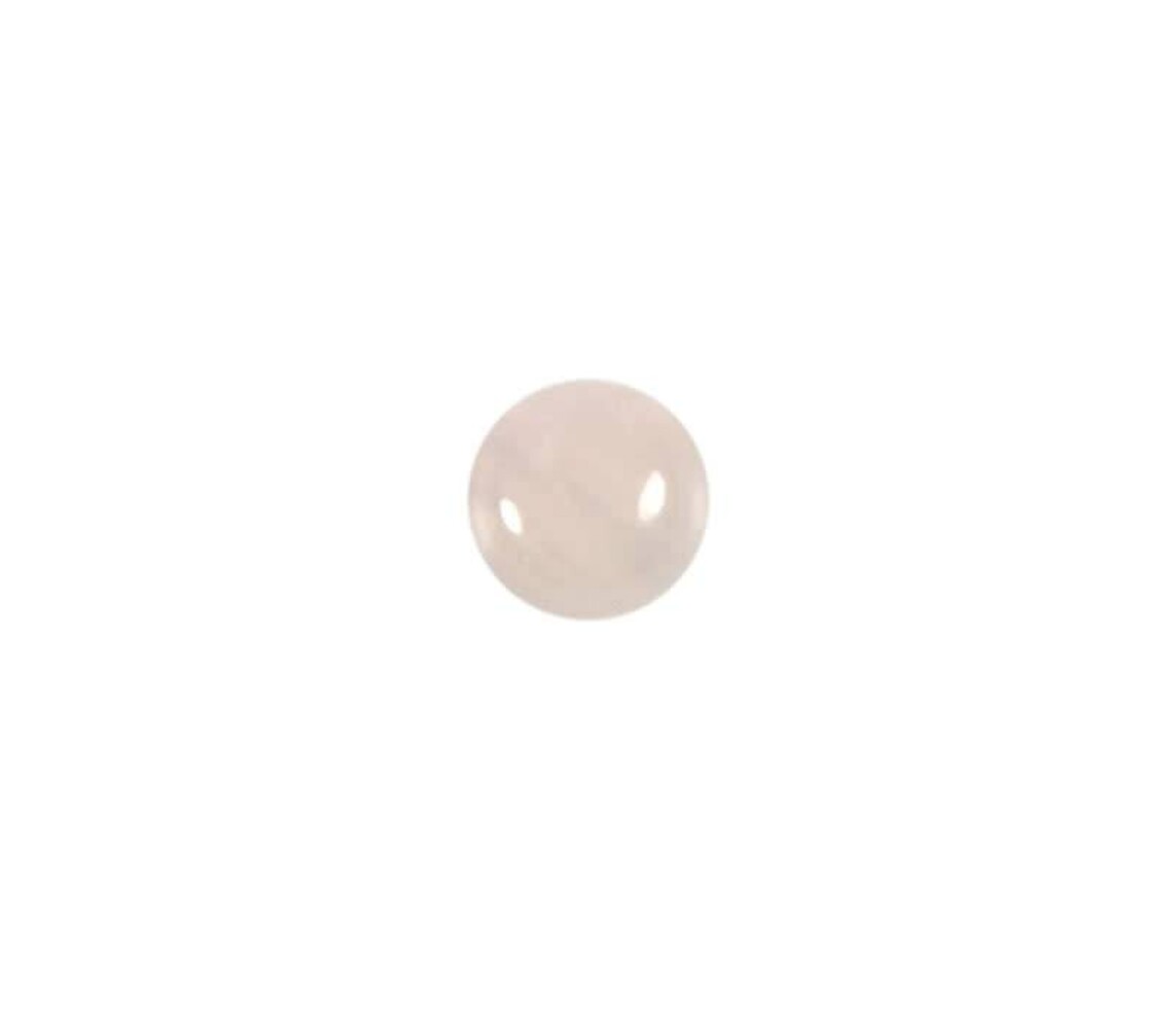 Rozenkwarts cabochon rond 8 mm Rozenkwarts cabochon rond 8 mm