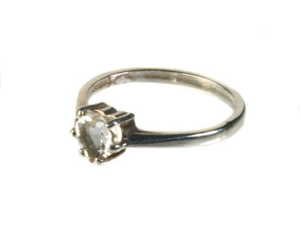 Zilveren ring azeztuliet maat 18 | hart Zilveren ring azeztuliet maat 18 | hart