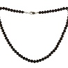 Lavasteen ketting 6 mm kralen Lavasteen ketting 6 mm kralen