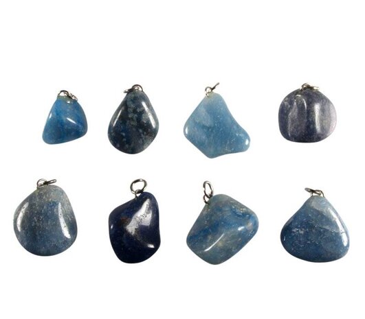 Kwarts (blauw) hanger Kwarts (blauw) hanger