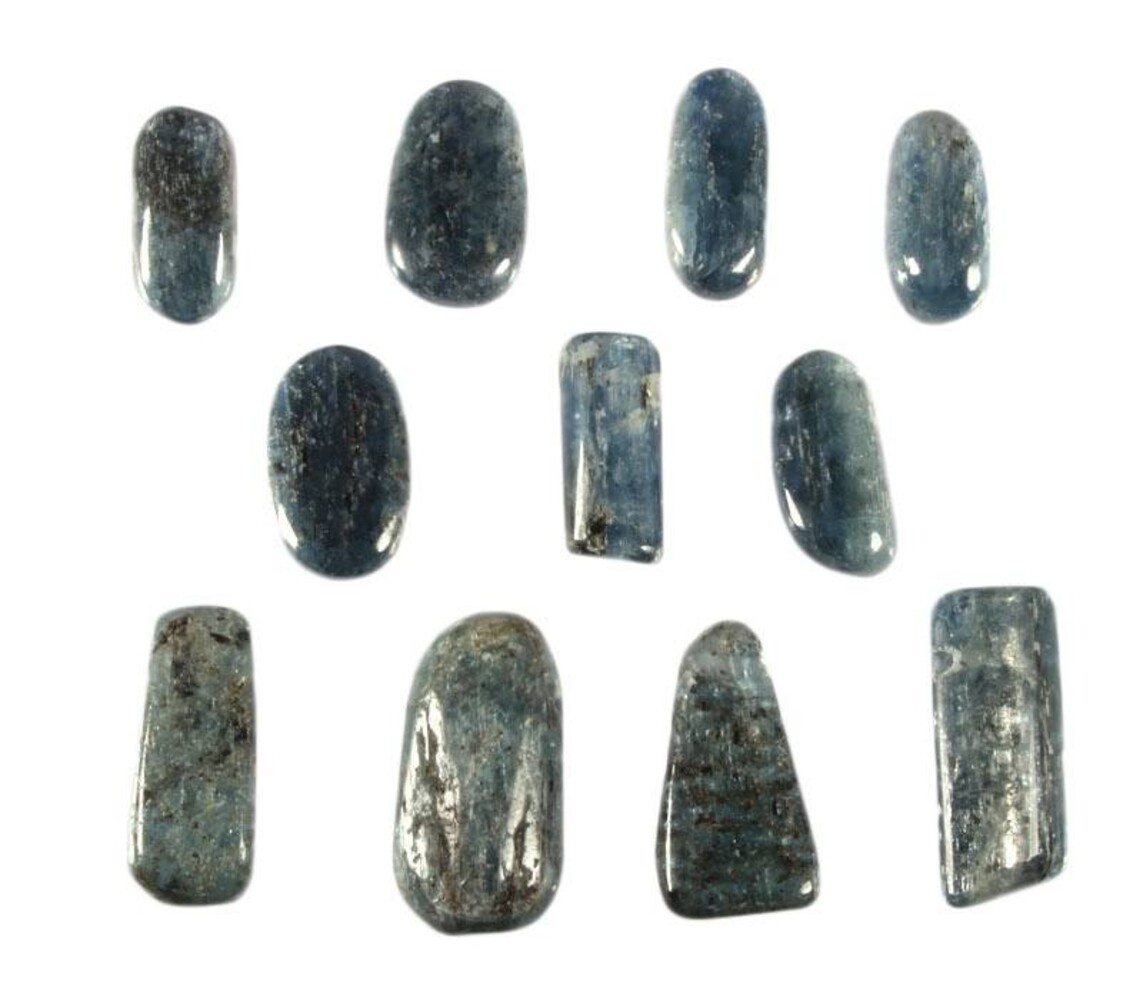 Kyaniet (blauw) hanger doorboord Kyaniet (blauw) hanger doorboord