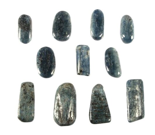 Kyaniet (blauw) hanger doorboord Kyaniet (blauw) hanger doorboord