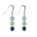 Zilveren oorbellen hoofdpijn & migraine 8 mm kralen Zilveren oorbellen hoofdpijn & migraine 8 mm kralen