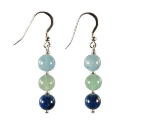 Zilveren oorbellen hoofdpijn & migraine 8 mm kralen Zilveren oorbellen hoofdpijn & migraine 8 mm kralen