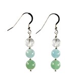 Zilveren oorbellen allergie & huid 8 mm kralen Zilveren oorbellen allergie & huid 8 mm kralen