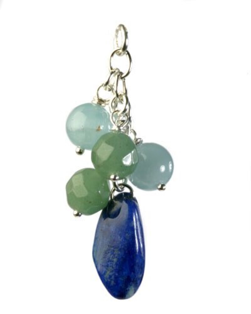 Zilveren hanger tros hoofdpijn & migraine Zilveren hanger tros hoofdpijn & migraine