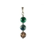 Zilveren hanger reuma en fibromyalgie 8 mm kralen Zilveren hanger reuma en fibromyalgie 8 mm kralen