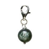 Zilveren bedeltje serafiniet rond