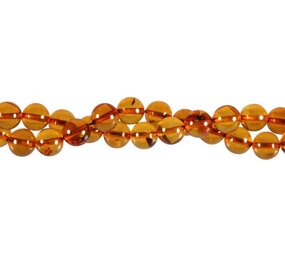 Barnsteen (cognac) kralen rond 8 mm (streng van 40 cm) Barnsteen (cognac) kralen rond 8 mm (streng van 40 cm)