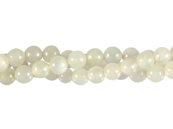 New jade (serpentijn) kralen rond 8 mm (streng van 40 cm)