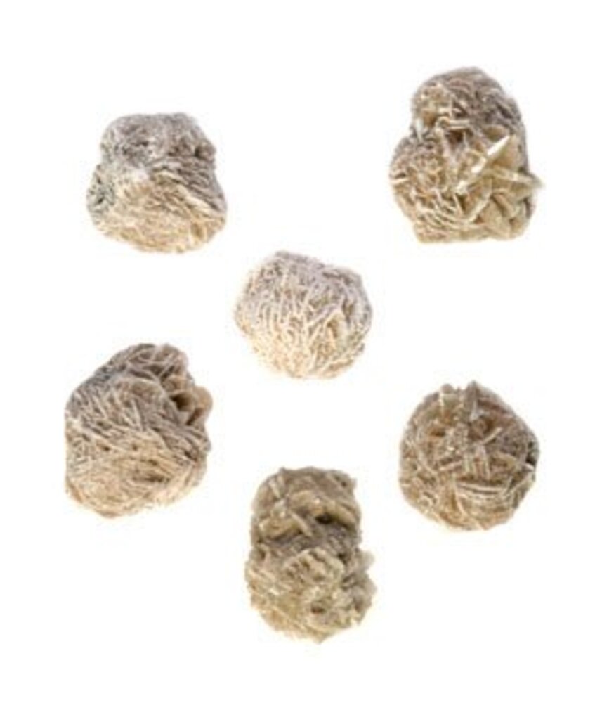 Woestijnroos hanger doorboord Woestijnroos hanger doorboord