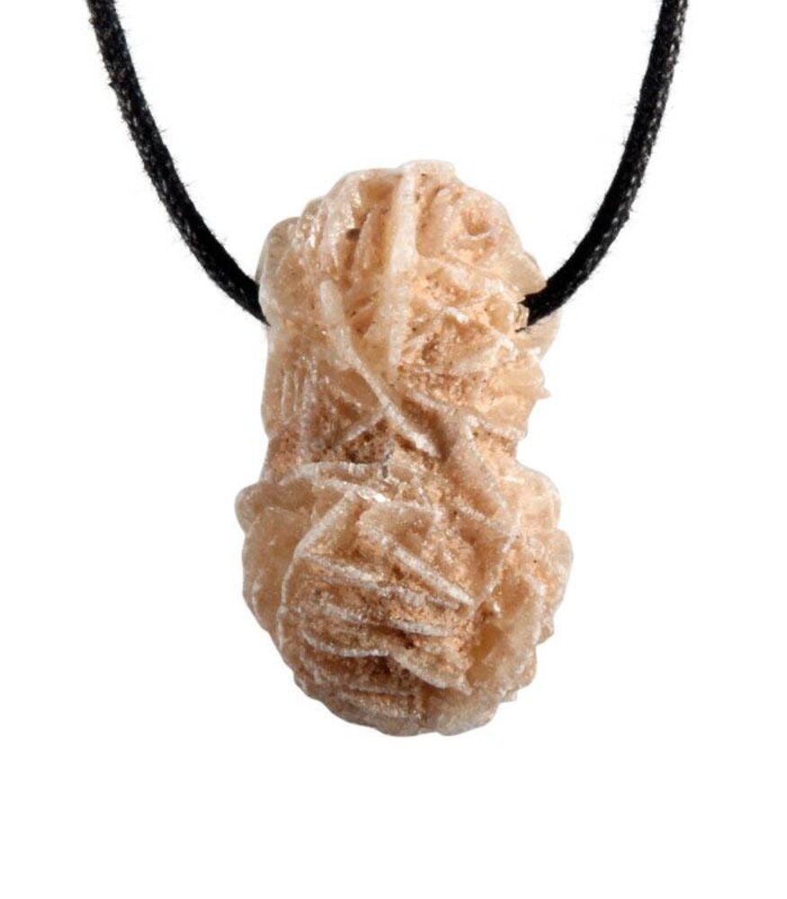 Woestijnroos hanger doorboord Woestijnroos hanger doorboord