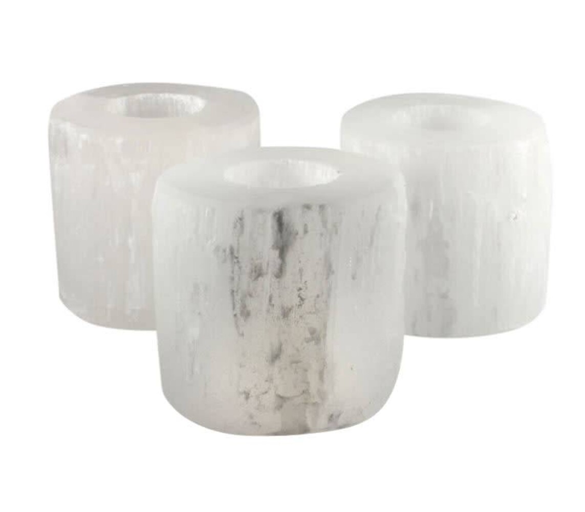 Seleniet theelichthouder cilinder Seleniet theelichthouder cilinder