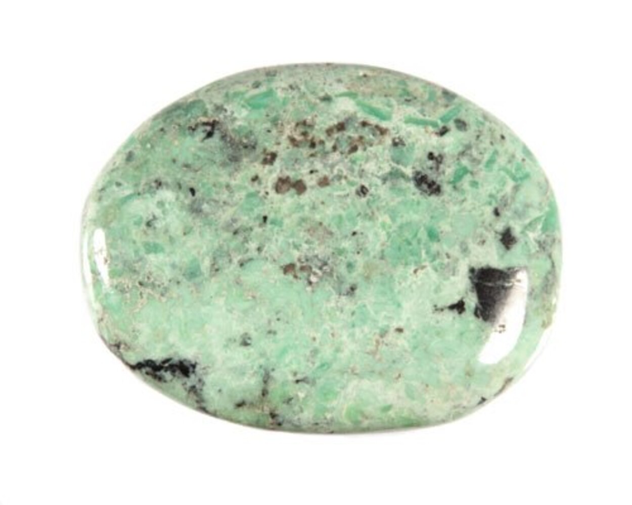 Varisciet steen plat gepolijst Varisciet steen plat gepolijst