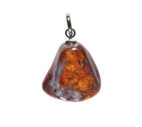 Universiet (jaspis met chalcedoon) hanger Universiet (jaspis met chalcedoon) hanger