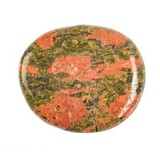 Unakiet steen plat gepolijst Unakiet steen plat gepolijst