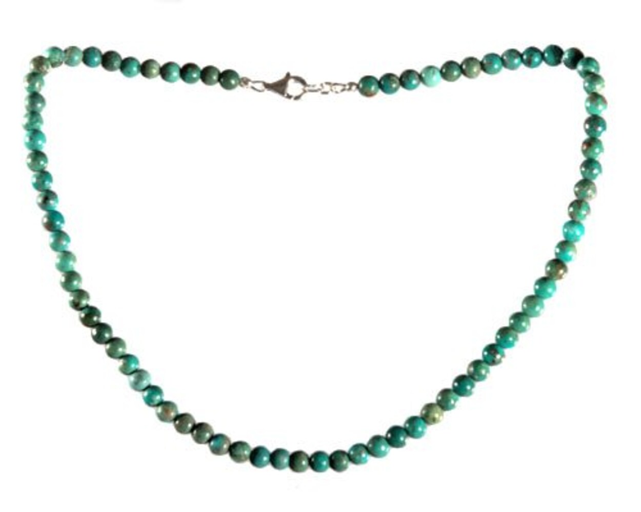 Turkoois ketting A-kwaliteit 6 mm kralen Turkoois ketting A-kwaliteit 6 mm kralen