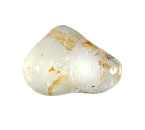 Topaas (wit) steen getrommeld 5 - 10 gram Topaas (wit) steen getrommeld 5 - 10 gram