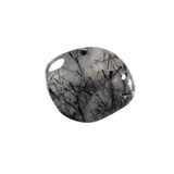 Toermalijnkwarts steen getrommeld 5 - 10 gram Toermalijnkwarts steen getrommeld 5 - 10 gram