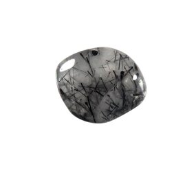 Toermalijnkwarts steen getrommeld 5 - 10 gram