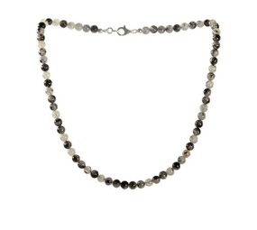 Toermalijnkwarts ketting 6 mm kralen Toermalijnkwarts ketting 6 mm kralen