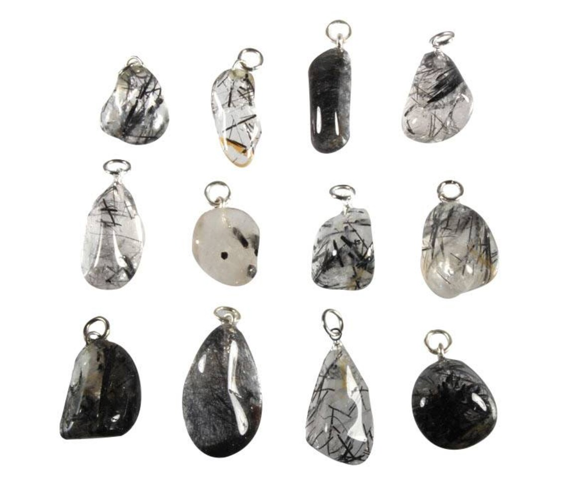 Toermalijnkwarts hanger