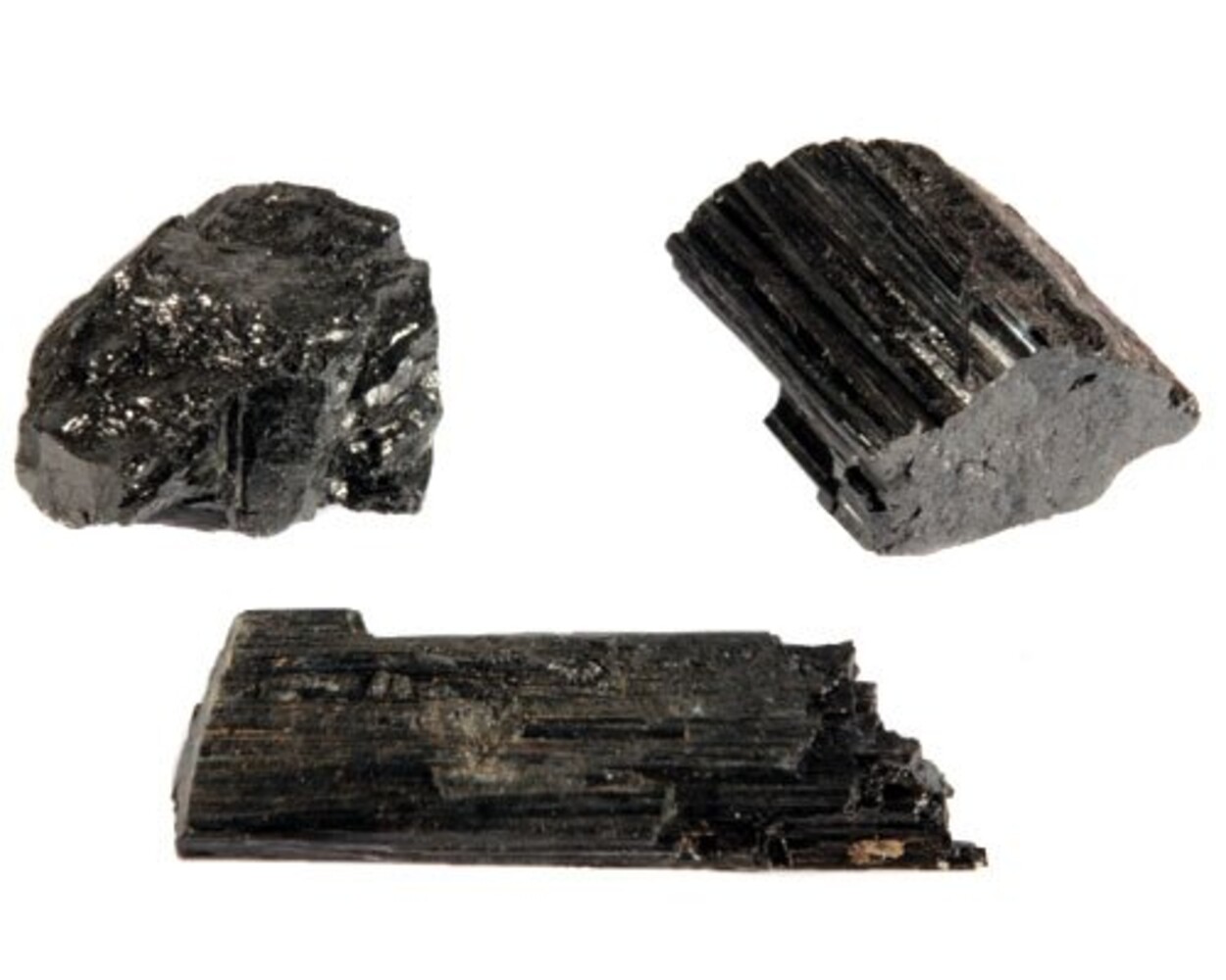 Toermalijn (zwart) ruw 50 - 100 gram