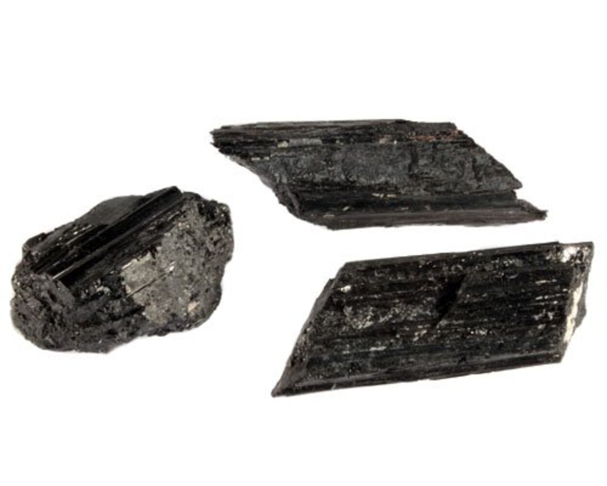 Toermalijn (zwart) ruw 175 - 250 gram Toermalijn (zwart) ruw 175 - 250 gram