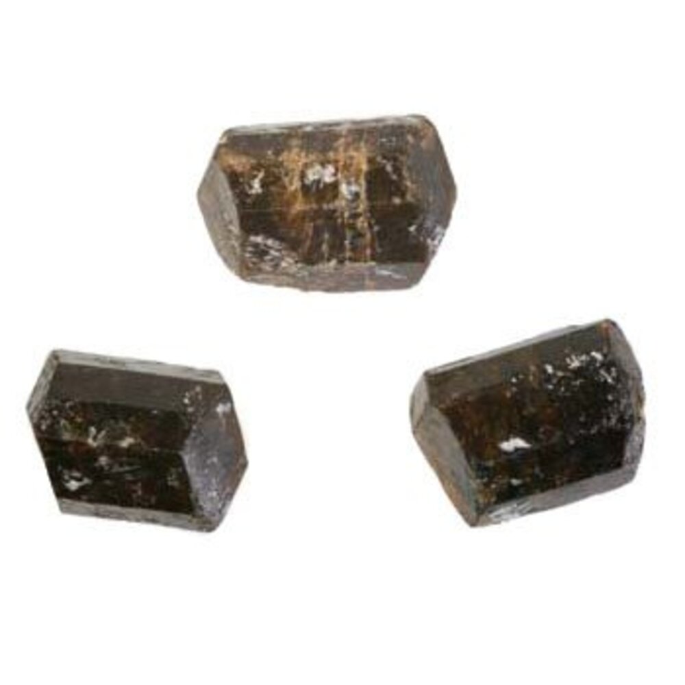 Toermalijn (bruin) ruw 10 - 25 gram Toermalijn (bruin) ruw 10 - 25 gram