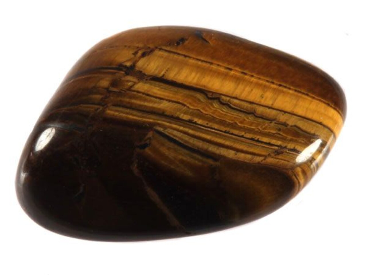 Tijgeroog steen getrommeld 30 - 50 gram