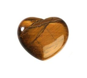 Tijgeroog edelsteen hart 3 cm Tijgeroog edelsteen hart 3 cm