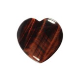 Tijgeroog (rood) edelsteen hart 3 cm Tijgeroog (rood) edelsteen hart 3 cm