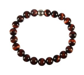 Tijgeroog (rood) armband 18 cm | 8 mm kralen Tijgeroog (rood) armband 18 cm | 8 mm kralen