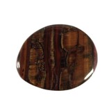 Tijgerijzer steen plat gepolijst Tijgerijzer steen plat gepolijst