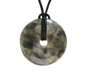 Sterrensteen hanger donut 3 cm Sterrensteen hanger donut 3 cm