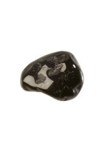 Spinel (zwart) steen getrommeld 2 - 5 gram