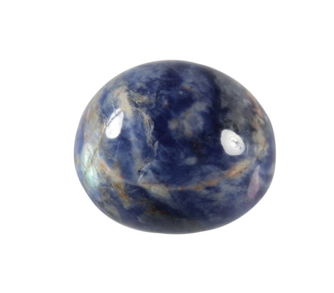 Sodaliet steen getrommeld 10 - 20 gram Sodaliet steen getrommeld 10 - 20 gram