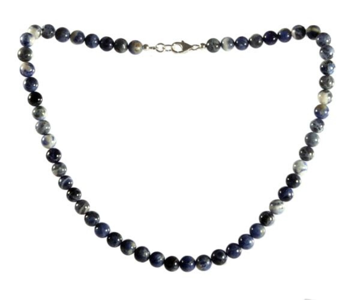 Sodaliet ketting 8 mm kralen Sodaliet ketting 8 mm kralen