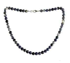 Sodaliet ketting 8 mm kralen Sodaliet ketting 8 mm kralen